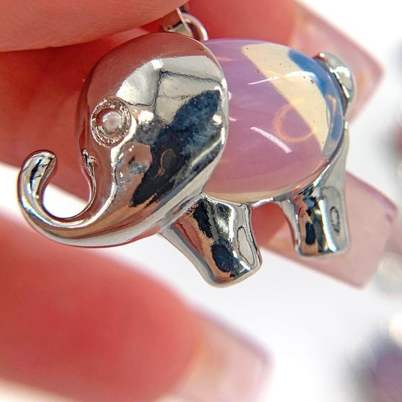 1 pcs Energy Healing Elephant Pendant‎ Good Luck Protection Meditation Positive - Picture 7 of 14
